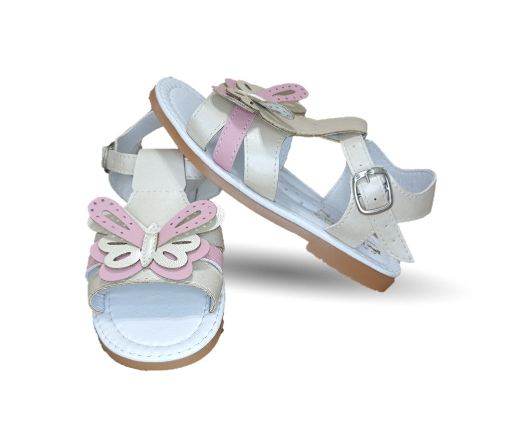 Sandalia Peke Kids 412 Beige para niña