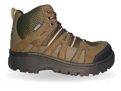 Botas Industriales y Casuales con casco dieléctrico Shadow 2048 Musgo para hombre