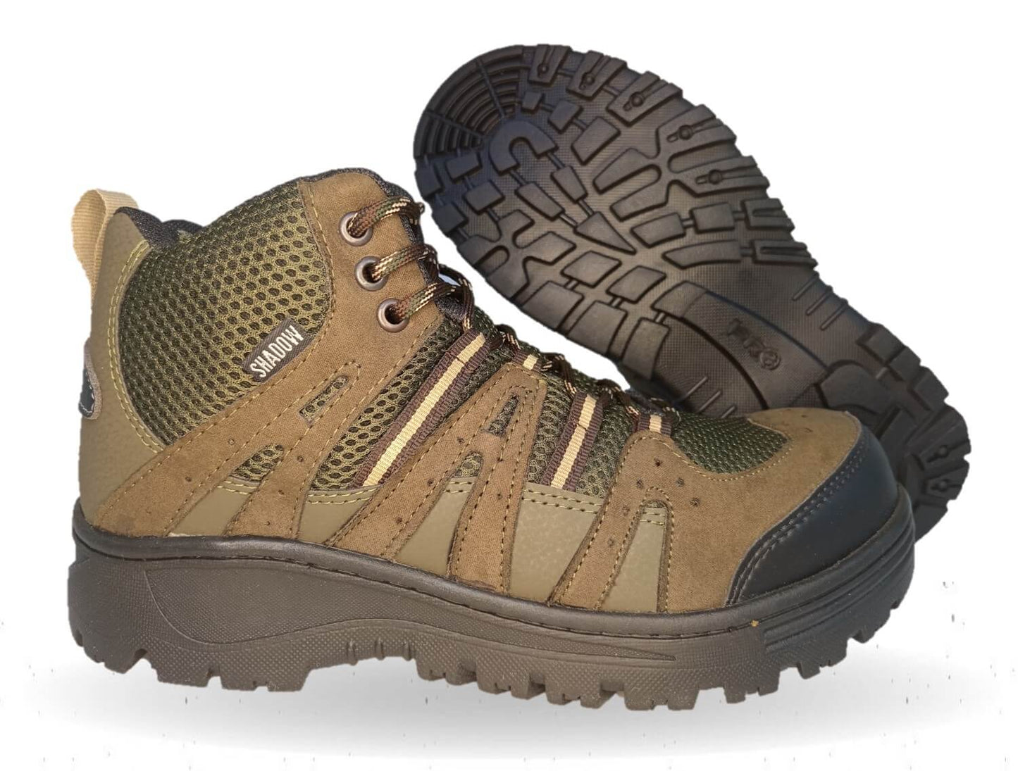 Botas Industriales y Casuales con casco dieléctrico Shadow 2048 Musgo para hombre