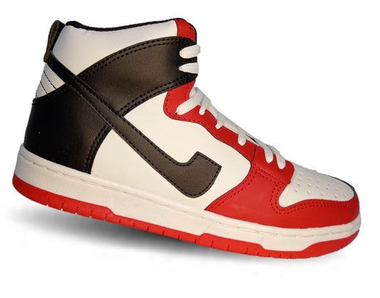 Tenis Urbano Snik 320 Blanco/Rojo/Negro Unisex para mujer y hombre