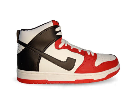 Tenis Urbano Snik 320 Blanco/Rojo/Negro Unisex para mujer y hombre
