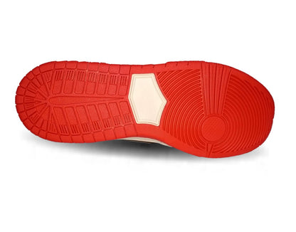 Tenis Urbano Snik 320 Blanco/Rojo/Negro Unisex para mujer y hombre
