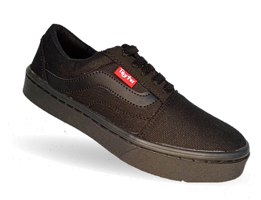 Tenis Urbano Teyter 12 Negro/Negro Unisex para mujer y hombre
