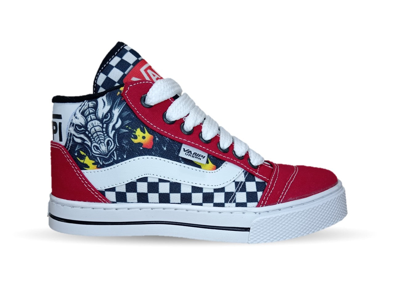 Tenis Urbano Vanpi 730 Rojo Unisex para mujer y hombre