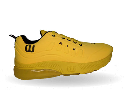 Tenis Deportivo Wisdom 1755 Amarillo Unisex para joven, mujer y hombre
