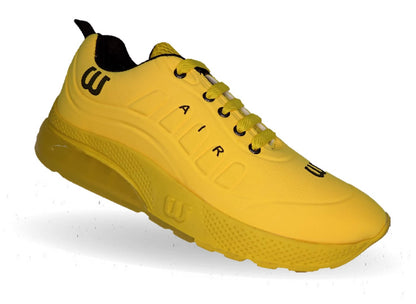 Tenis Deportivo Wisdom 1755 Amarillo Unisex para joven, mujer y hombre
