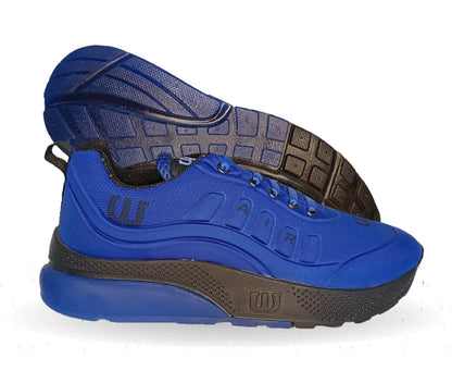 Tenis Deportivo Wisdom 1755 Azul Rey Unisex para joven, mujer y hombre