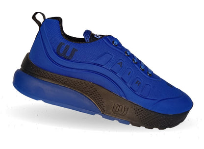 Tenis Deportivo Wisdom 1755 Azul Rey Unisex para joven, mujer y hombre