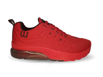 Tenis Deportivo Wisdom 1755 Rojo Unisex para joven, mujer y hombre