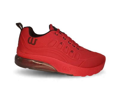 Tenis Deportivo Wisdom 1755 Rojo Unisex para joven, mujer y hombre